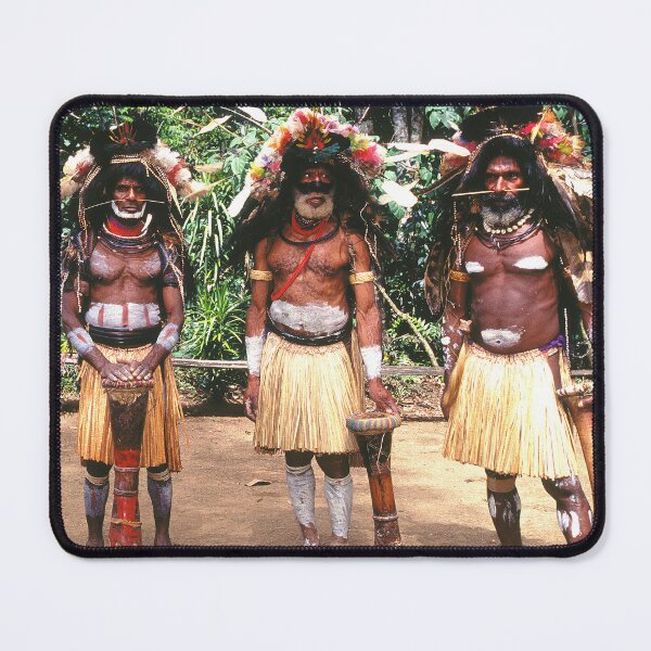 Item preview, Papua New Guinea Authentic Sing Sing Dancers Photo designed and sold by DEC02.