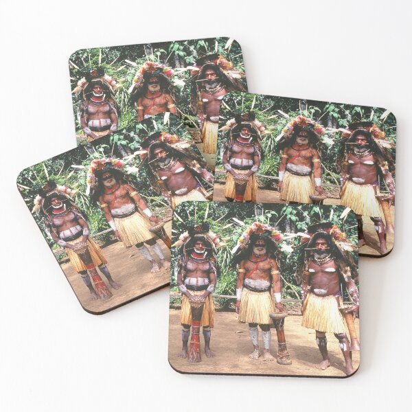 Item preview, Papua New Guinea Authentic Sing Sing Dancers Photo designed and sold by DEC02.