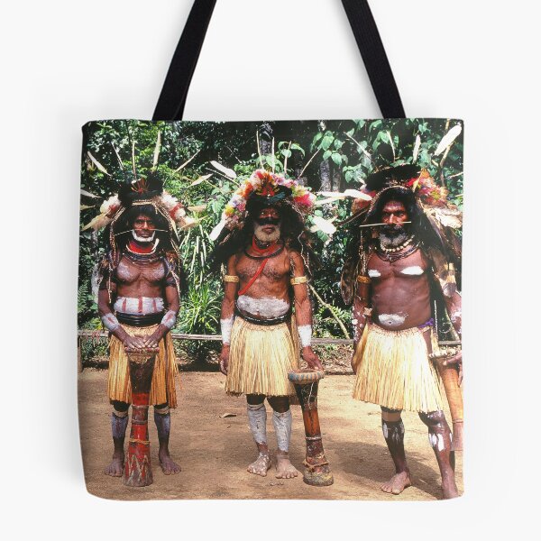 Item preview, Papua New Guinea Authentic Sing Sing Dancers Photo designed and sold by DEC02.