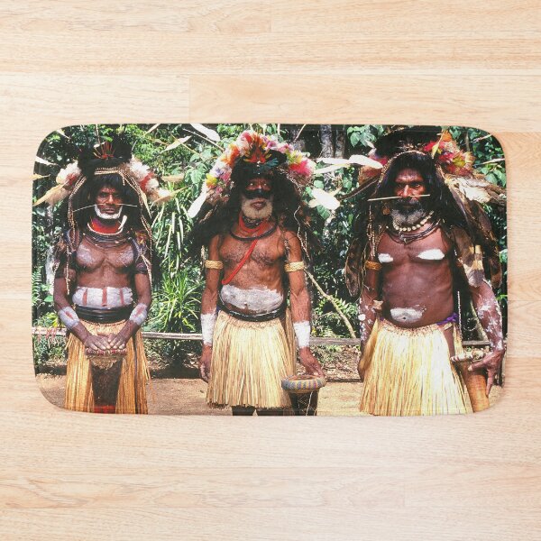 Item preview, Papua New Guinea Authentic Sing Sing Dancers Photo designed and sold by DEC02.
