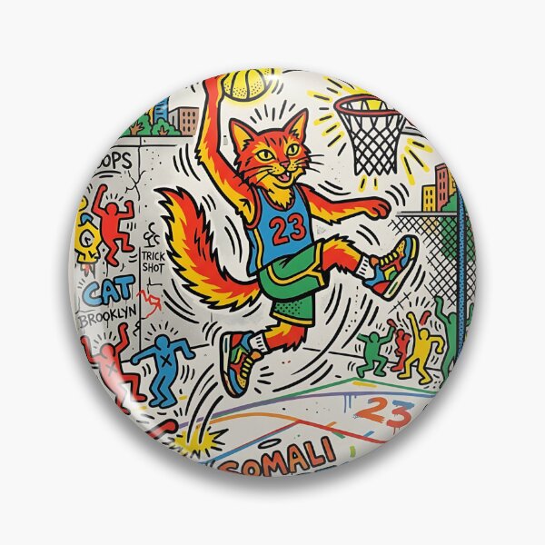 Item preview, Somali Street Basketball Cat designed and sold by PictoVibe.