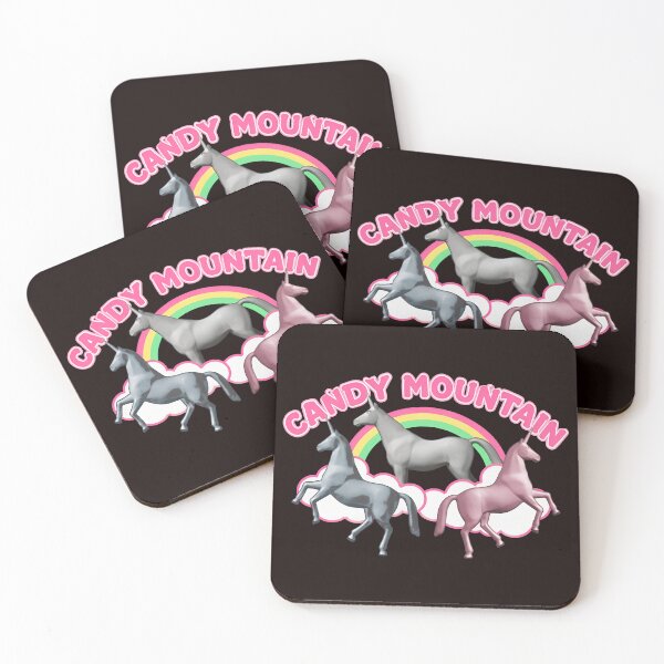 Item preview, Candy Mountain Unicorn Rainbow Cloud  designed and sold by SilentCosmos.