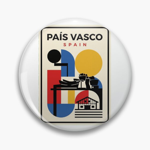 Item preview, Horizonte geométrico retro del País Vasco Bauhaus designed and sold by k3rstman1.