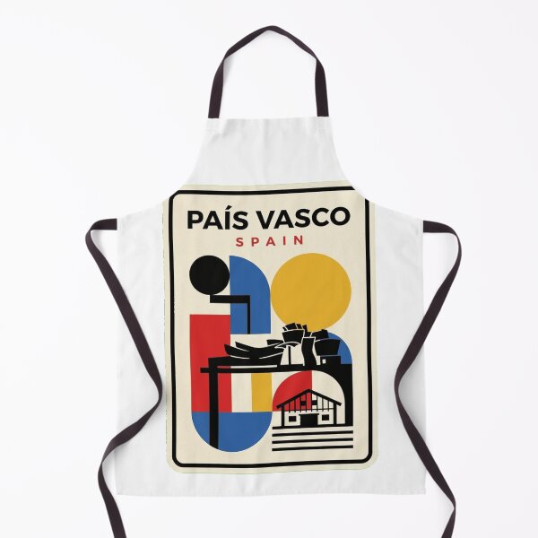 Item preview, Retro País Vasco Bauhaus Geometric Skyline designed and sold by k3rstman1.