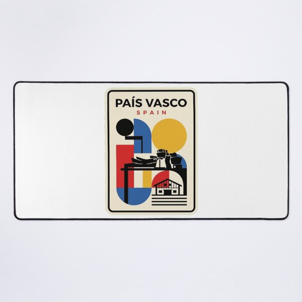 Item preview, Retro País Vasco Bauhaus Geometric Skyline designed and sold by k3rstman1.