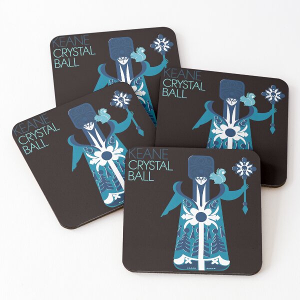 Item preview, Keane Crystal Ball Geometric Winter Figure Art designed and sold by SilentCosmos.