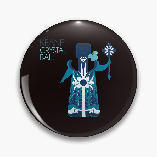 Item preview, Keane Crystal Ball Geometric Winter Figure Art designed and sold by SilentCosmos.