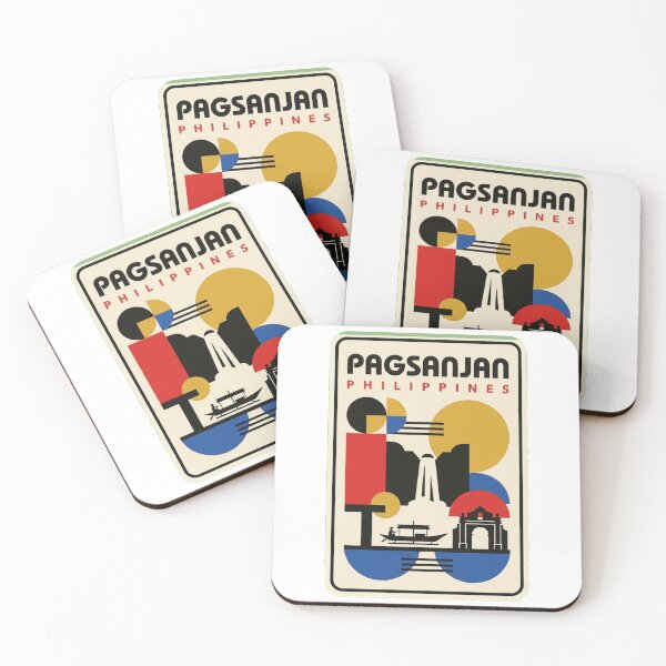 Item preview, Retro Pagsanjan Bauhaus Geometric Skyline designed and sold by k3rstman1.