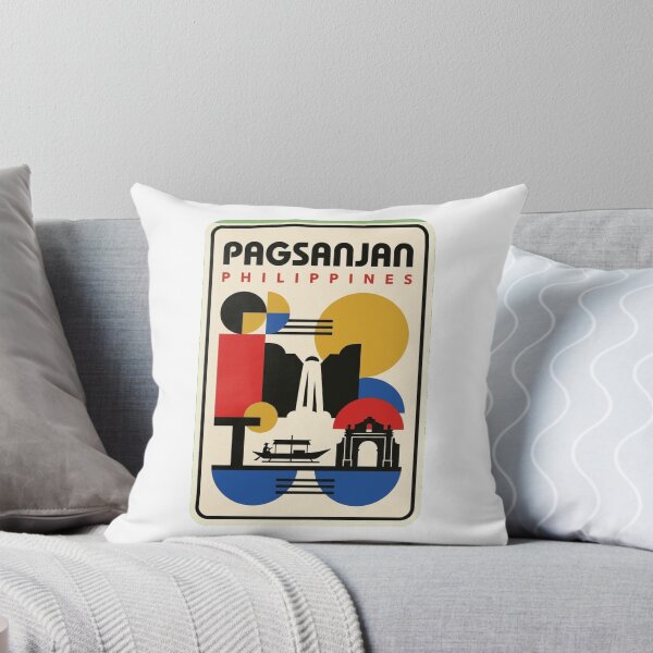 Item preview, Retro Pagsanjan Bauhaus Geometric Skyline designed and sold by k3rstman1.