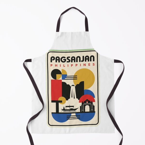 Item preview, Retro Pagsanjan Bauhaus Geometric Skyline designed and sold by k3rstman1.