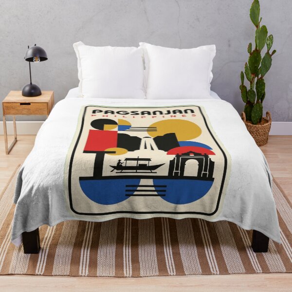Item preview, Retro Pagsanjan Bauhaus Geometric Skyline designed and sold by k3rstman1.