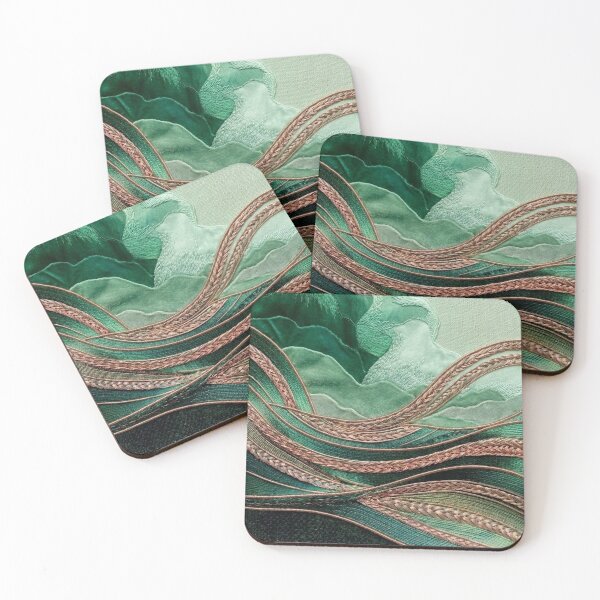 Item preview, Emerald Valley Textile Art Landscape designed and sold by KingsArtworx 2.