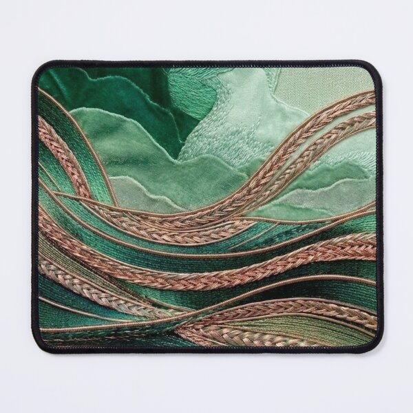 Item preview, Emerald Valley Textile Art Landscape designed and sold by KingsArtworx 2.