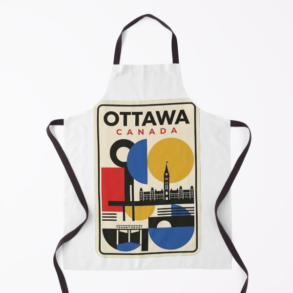 Item preview, Retro Ottawa Bauhaus Geometric Skyline designed and sold by k3rstman1.