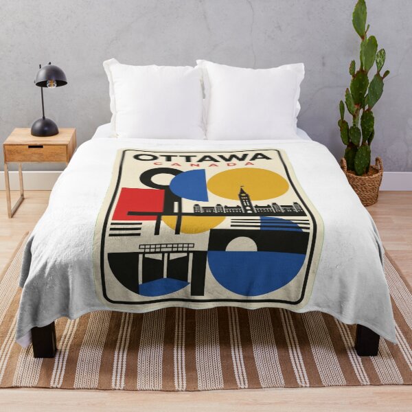 Item preview, Retro Ottawa Bauhaus Geometric Skyline designed and sold by k3rstman1.