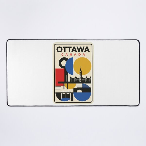 Item preview, Retro Ottawa Bauhaus Geometric Skyline designed and sold by k3rstman1.