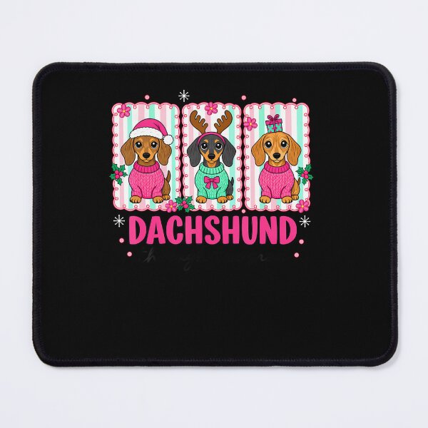 Item preview, Dachshund Through The Snow Christmas Wiener Dog Lovers designed and sold by snailslowdance.
