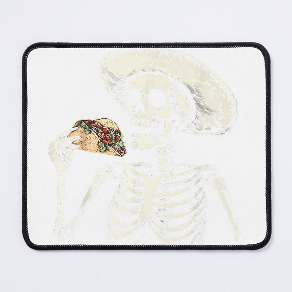 Item preview, Mexican Skeleton Taco Lover T-Shirt designed and sold by VibeCrafteria.