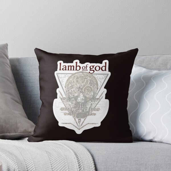 Item preview, lamb of god stylized skull emblem  designed and sold by SilentCosmos.