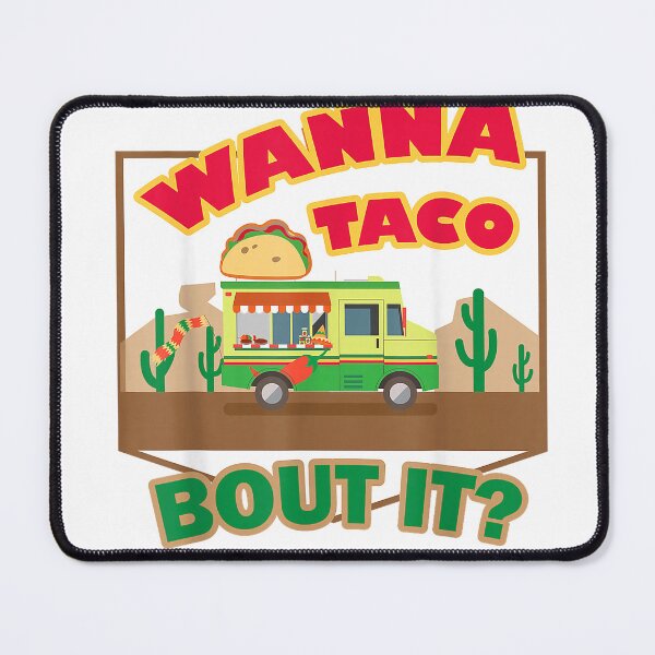 Item preview, Mexican Tacos Lover Shirt Wanna Taco Bout It Taco Eating Eat T-Shirt designed and sold by Cafe18.