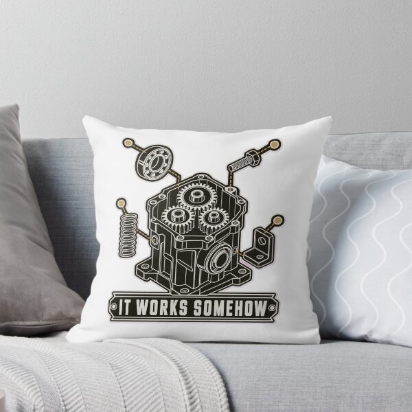 Item preview, It Works Somehow Exploded Gearbox Schematic | Engineering Humor Patent Design designed and sold by StickyGuys.