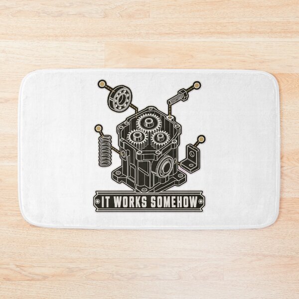 Item preview, It Works Somehow Exploded Gearbox Schematic | Engineering Humor Patent Design designed and sold by StickyGuys.