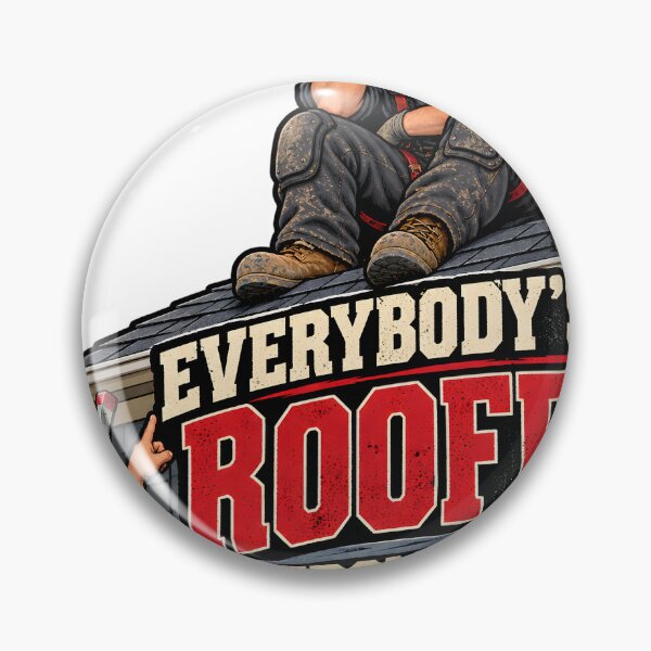 Item preview, Everybody's a Roofer From the Ground - Funny Roofer designed and sold by Roofers Coffee.