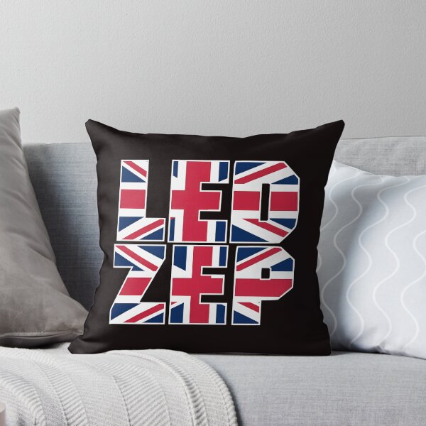 Aperçu de l'œuvre Union Jack LED ZEP créée et vendue par findOutDraw.