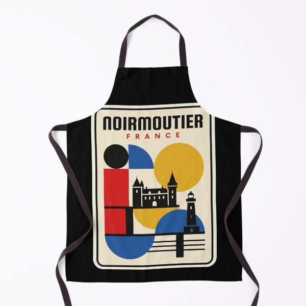 Item preview, Retro Noirmoutier Bauhaus Geometric Skyline designed and sold by k3rstman1.
