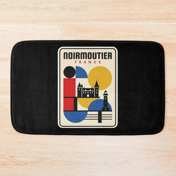 Item preview, Retro Noirmoutier Bauhaus Geometric Skyline designed and sold by k3rstman1.