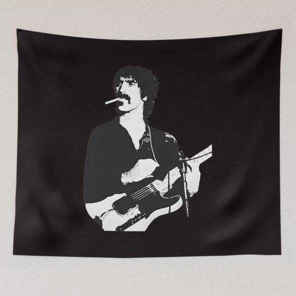 Item preview, Frank Zappa Guitarist Smoking Cigarette  designed and sold by findOutDraw.