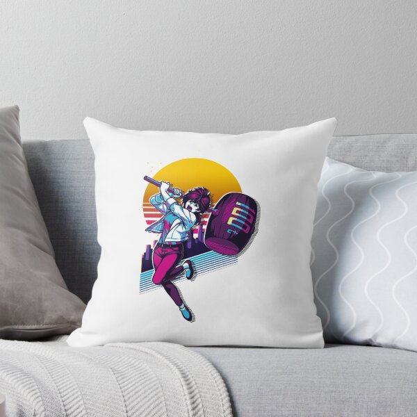 Item preview, Retro Synthwave Action Girl Giant Mallet Hammer Poster designed and sold by TysonLessard.