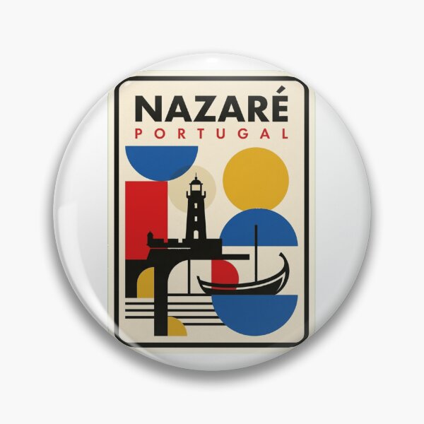 Item preview, Retro Nazaré Bauhaus Geometric Skyline designed and sold by k3rstman1.