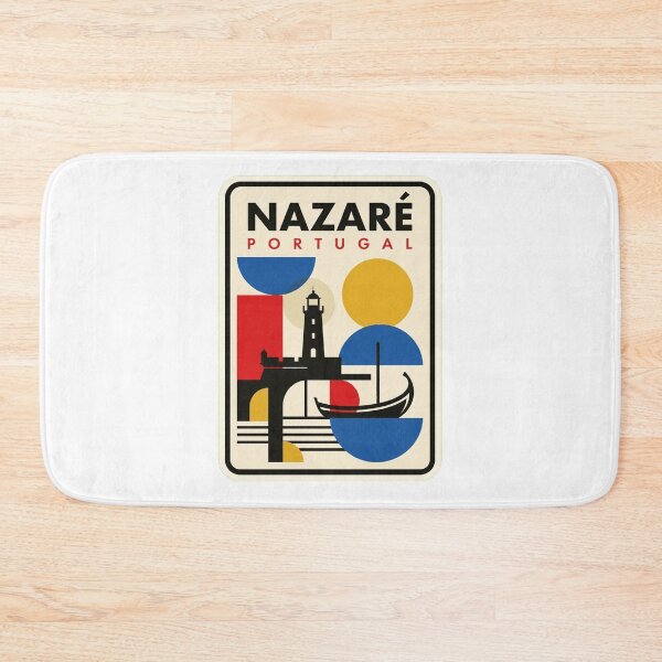 Item preview, Retro Nazaré Bauhaus Geometric Skyline designed and sold by k3rstman1.