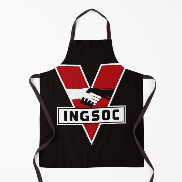 Item preview, INGSOC Handshake Unity Red White Black Symbol designed and sold by findOutDraw.