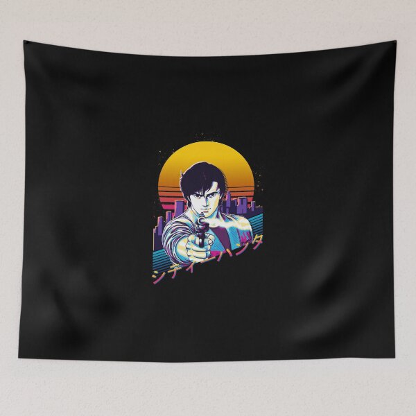 Item preview, Retro Synthwave Secret Agent Aiming Pistol Vector Graphic designed and sold by TysonLessard.