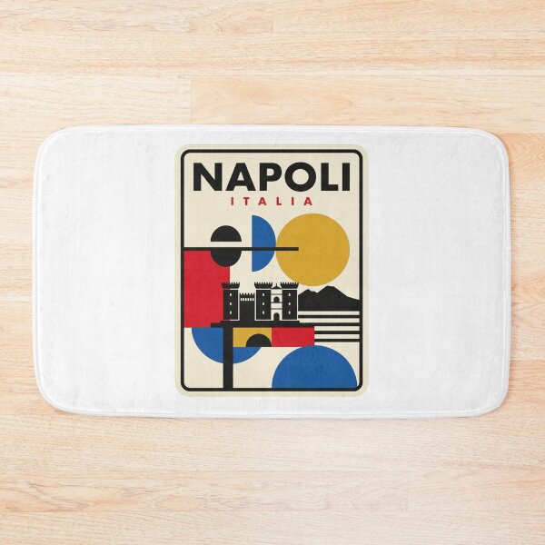 Item preview, Retro Napoli Bauhaus Geometric Skyline designed and sold by k3rstman1.