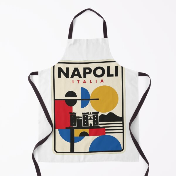 Item preview, Retro Napoli Bauhaus Geometric Skyline designed and sold by k3rstman1.