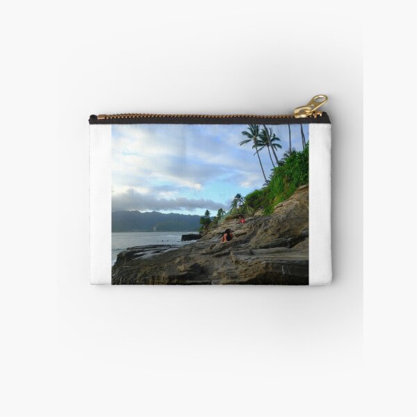 Item preview, Layered Shoreline Oahu's Coastal Rock Ledge designed and sold by Shellush.