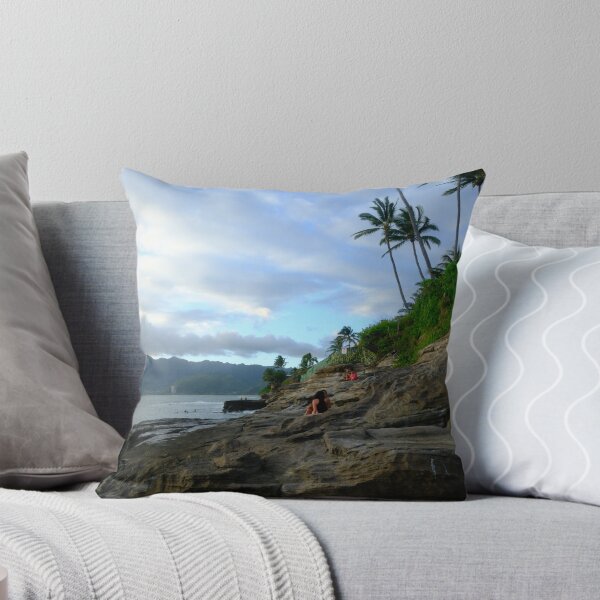Item preview, Layered Shoreline Oahu's Coastal Rock Ledge designed and sold by Shellush.