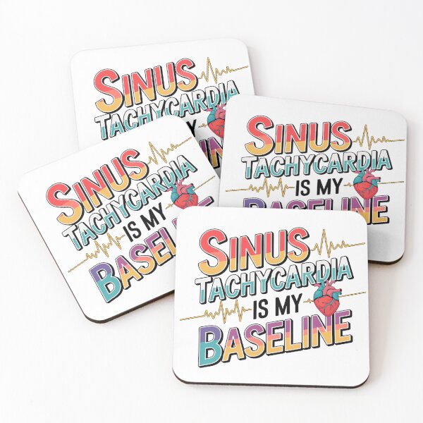 Item preview,  Telemetry Nurse Sinus Tachycardia Is My Baseline | Fall Nurse ECG Humor designed and sold by CuteDesignables.