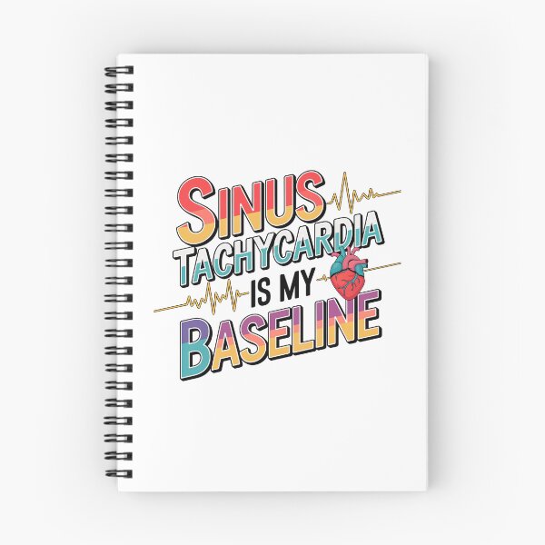 Item preview,  Telemetry Nurse Sinus Tachycardia Is My Baseline | Fall Nurse ECG Humor designed and sold by CuteDesignables.