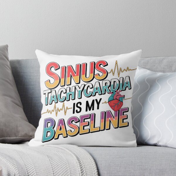 Item preview,  Telemetry Nurse Sinus Tachycardia Is My Baseline | Fall Nurse ECG Humor designed and sold by CuteDesignables.