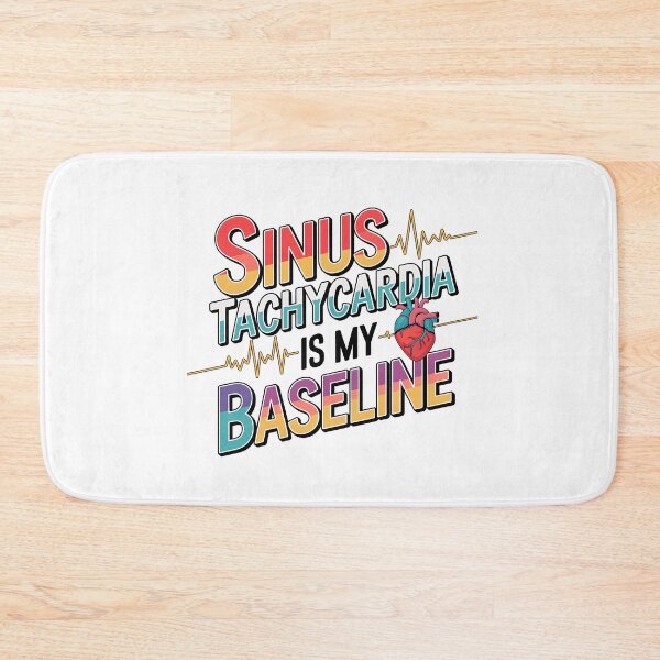 Item preview,  Telemetry Nurse Sinus Tachycardia Is My Baseline | Fall Nurse ECG Humor designed and sold by CuteDesignables.
