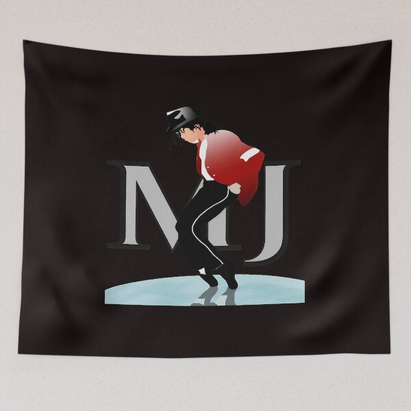 Item preview, Iconic MJ Moonwalk Pose Red Jacket designed and sold by findOutDraw.