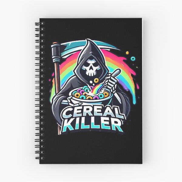Item preview, Cereal Killer, Funny Halloween designed and sold by VintageMashup.