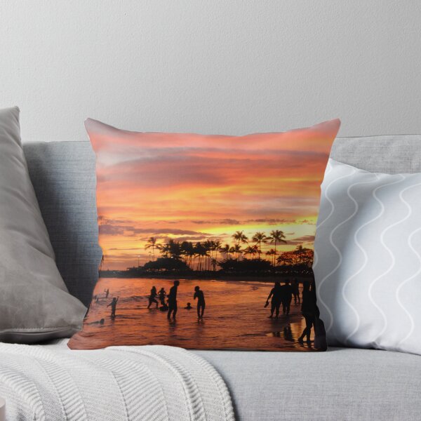 Item preview, Golden Hour at the Beach Hawaii Sunset designed and sold by Shellush.