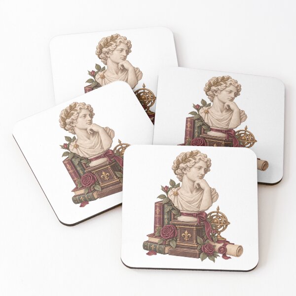 Item preview, Dark Academia Classical Bust and Books designed and sold by divifillius.