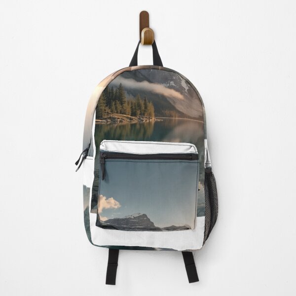 Item preview, Golden Dawn Reflections on a Serene Mountain Lake designed and sold by PrintWavePro.