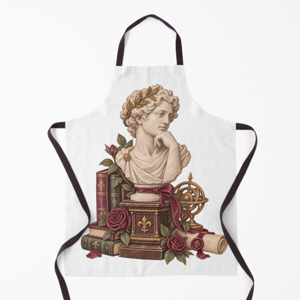 Item preview, Dark Academia Classical Bust and Books designed and sold by divifillius.